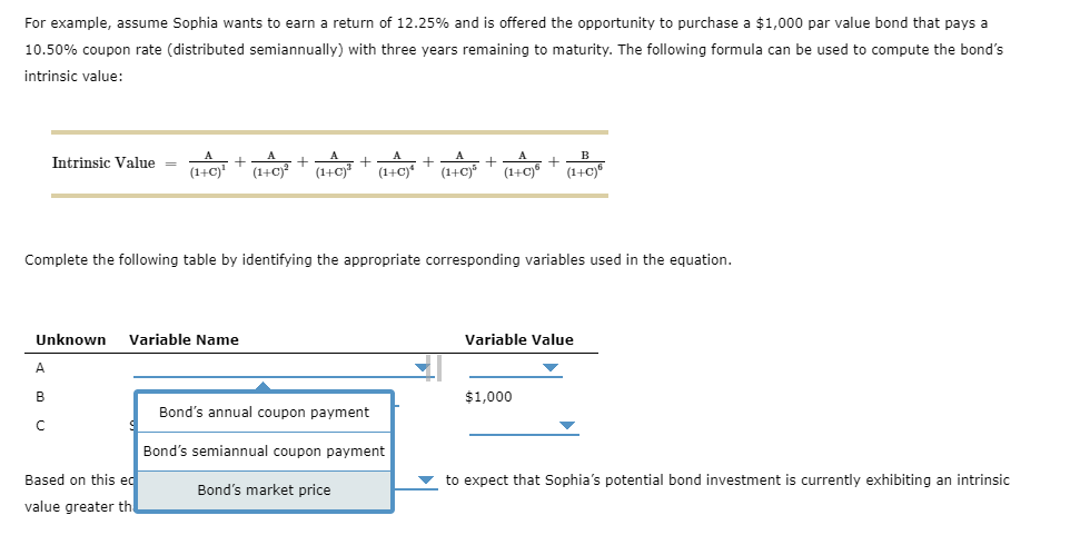Solved The process of bond valuation is based on the | Chegg.com