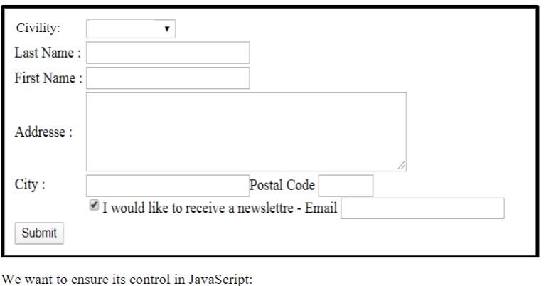 Solved Please I need help on JavaScript. We want to ensure | Chegg.com