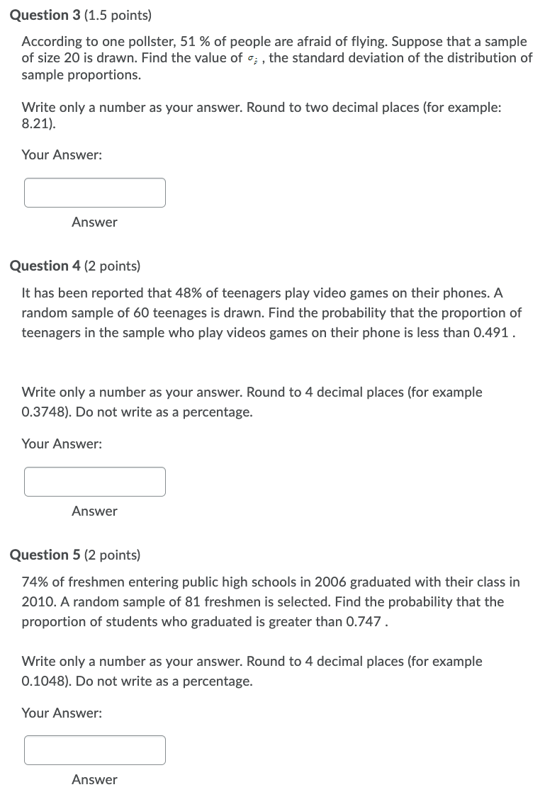Solved I understand Chegg's policy, but please answer ALL | Chegg.com