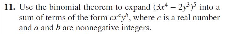 solved-11-use-the-binomial-theorem-to-expand-3x4-2y3-5-chegg