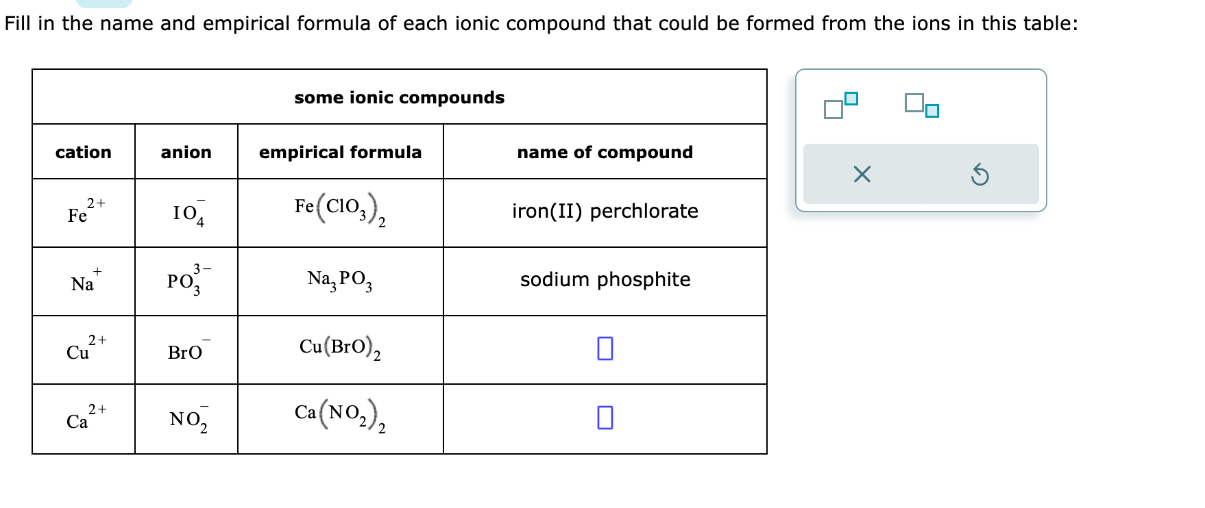 Solved Please Fill Out All Tables With The Empirical Fo 