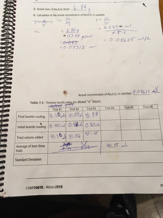 QUESTIONS 1) Calculate the percent of sodium