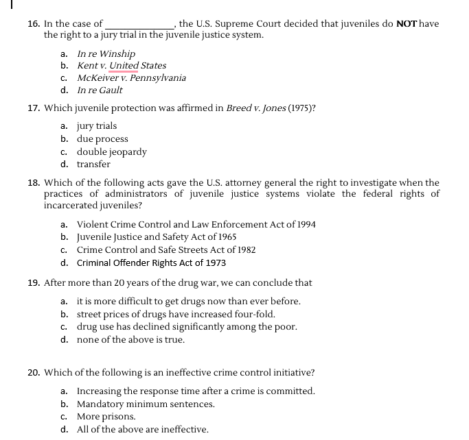 Solved 16. In the case of the U.S. Supreme Court decided | Chegg.com