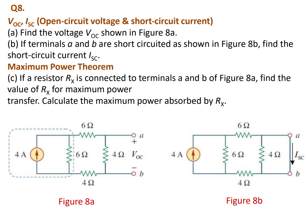 [Solved] VOC, I SC (Opencircuit voltage & shortcircui
