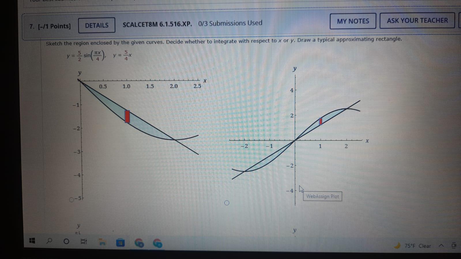Solved MY NOTES ASK YOUR TEACHER 7. (-/1 Points] DETAILS | Chegg.com