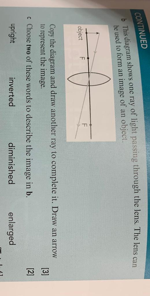 Solved b This diagram shows one ray of light passing through | Chegg.com