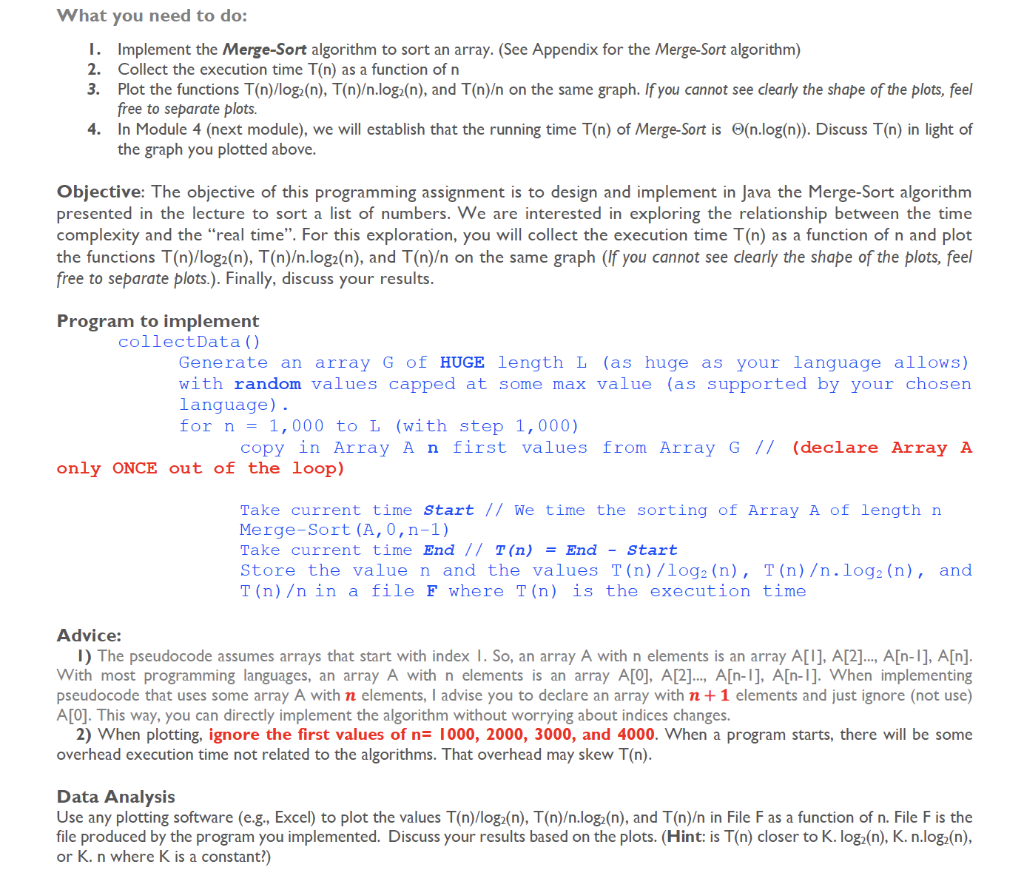 Solved In Java The Pseudocode Below Turned Into Code Ne Chegg Com