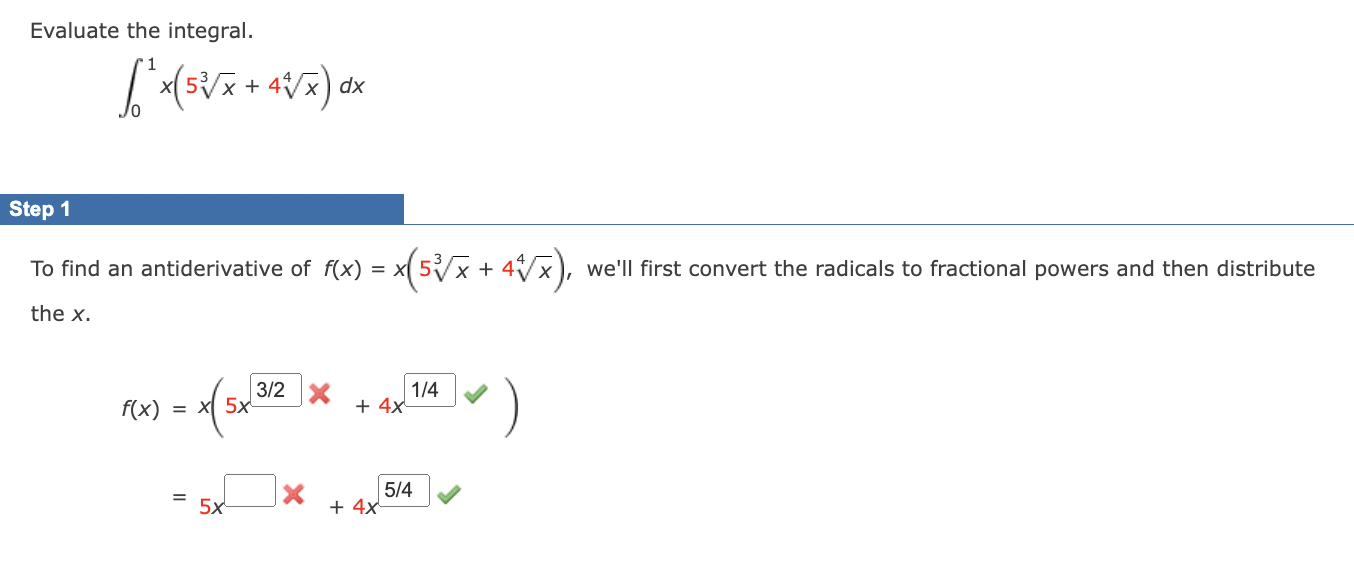 solved-evaluate-the-integral-01x-53x-44x-dx-step-1-to-find-chegg