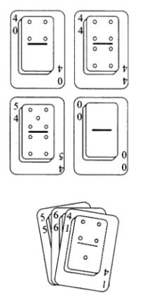 Solved Card Game with Dominoes using python Number of | Chegg.com