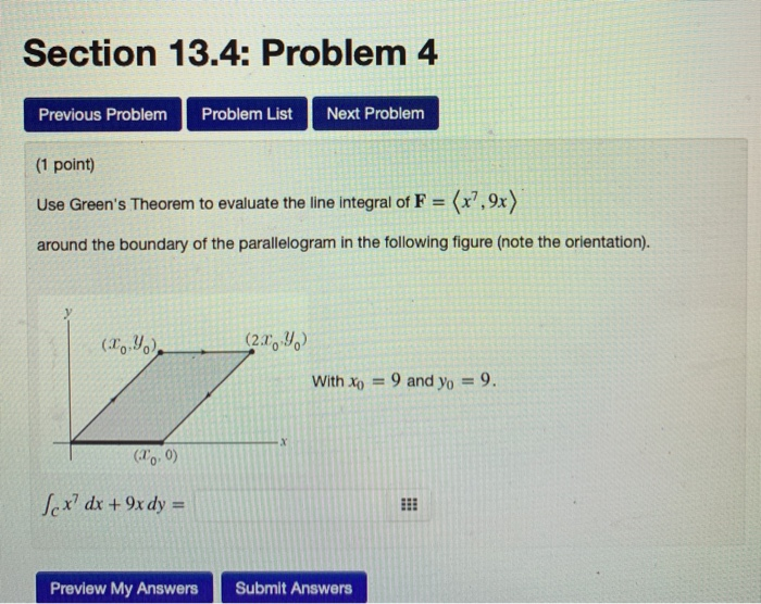 Solved Section 13.4: Problem 4 Previous Problem Problem | Chegg.com