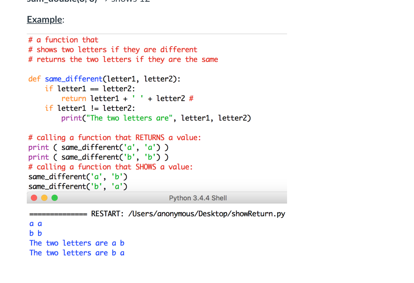 Solved Write A Function Sum_double(a,b) Which Given Two | Chegg.com