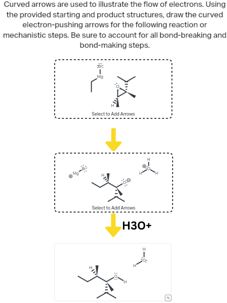 Solved Curved arrows are used to illustrate the flow of | Chegg.com