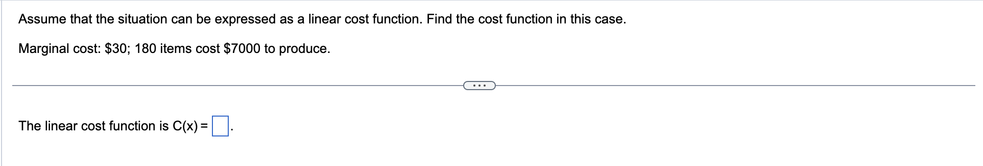 Solved Assume that the situation can be expressed as a | Chegg.com