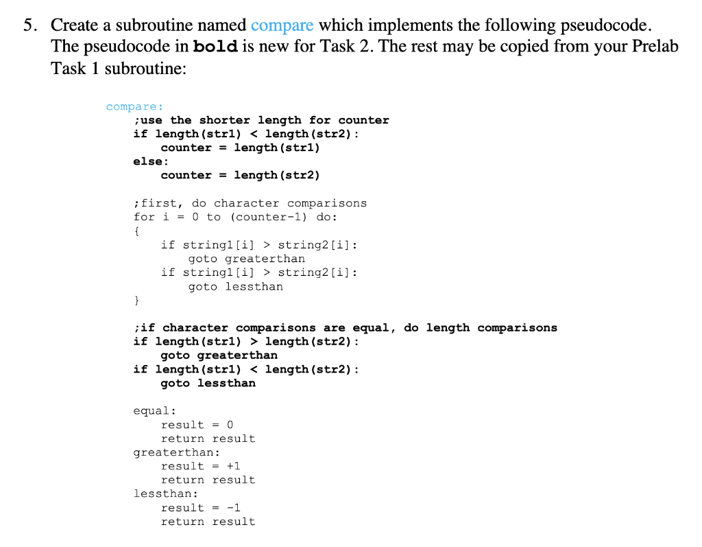 4. Perform the following variable-length string | Chegg.com
