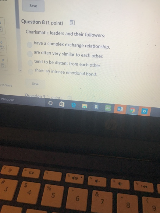 Solved Question 5 (1 point) Which of the following is one of | Chegg.com