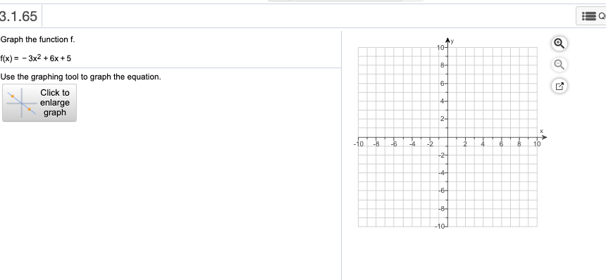 Solved 3.1.65 Q AY 10- 8- a Graph the function t. f(x) = - | Chegg.com