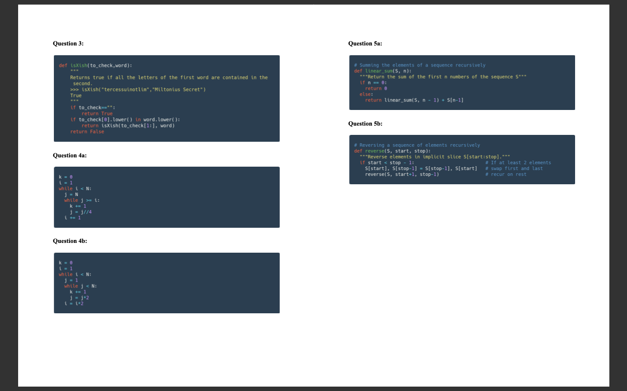 Solved Kindly answer all the questions with a little | Chegg.com