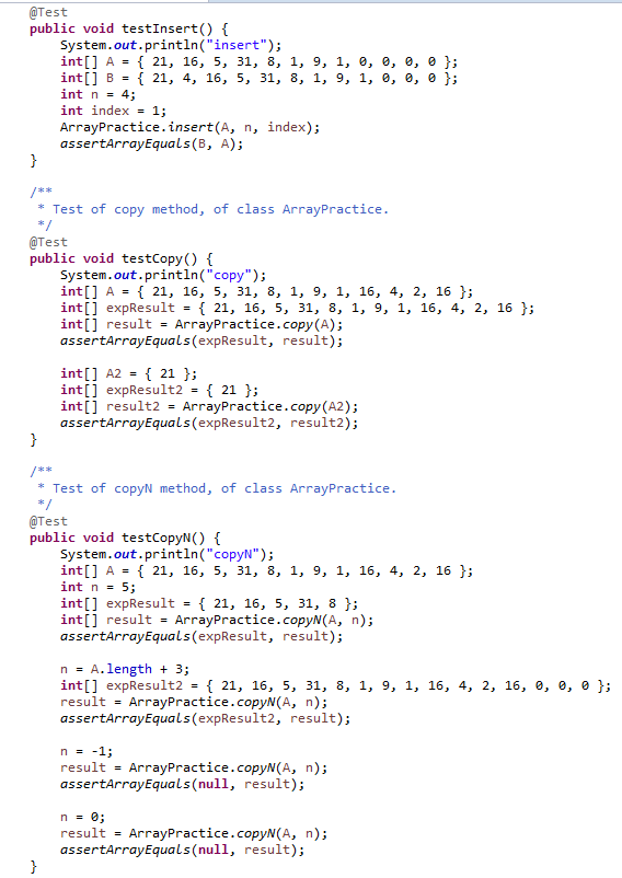 Solved In Java: You'll find that it contains several | Chegg.com