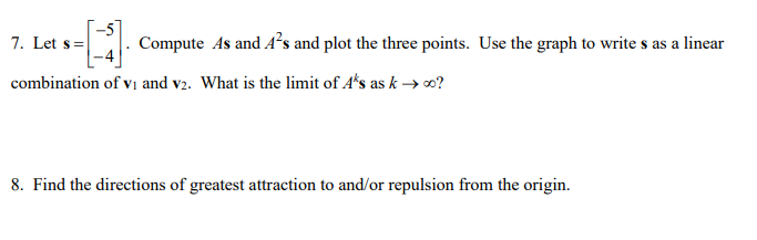 Solved Consider The Following Stochastic Matrix And | Chegg.com