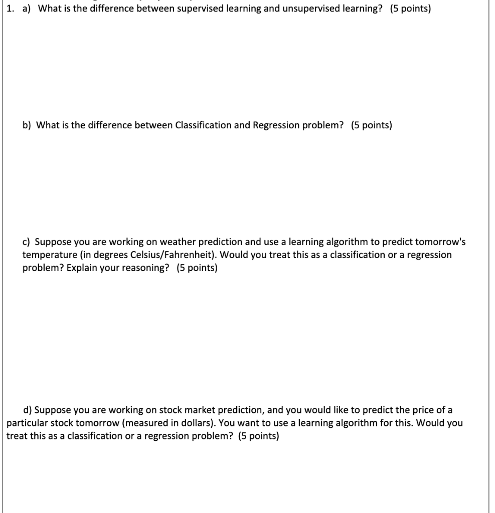 Solved Please do ALL FOUR PARTS of this ONE LARGE QUESTION. | Chegg.com