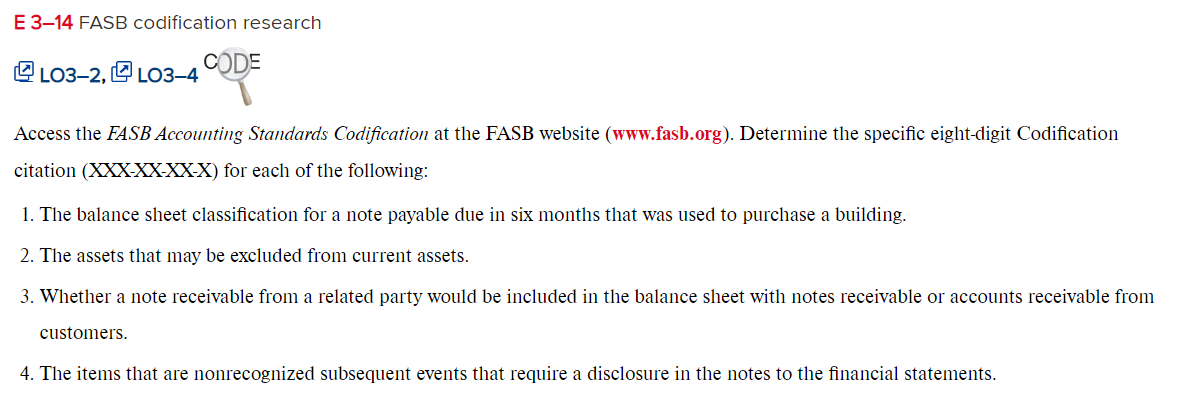 Access the FASB Accounting Standards Codification at | Chegg.com