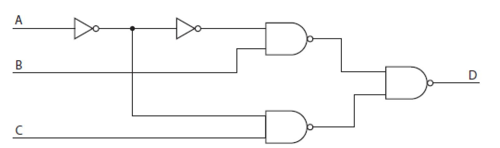 Solved what is the algebraic equation for the output D | Chegg.com