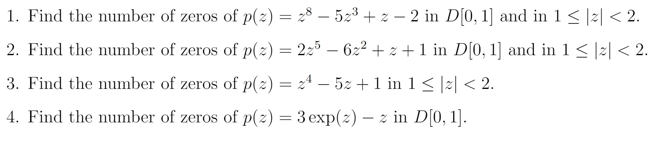 Solved I'm Working On A Complex Analysis Problem. For | Chegg.com