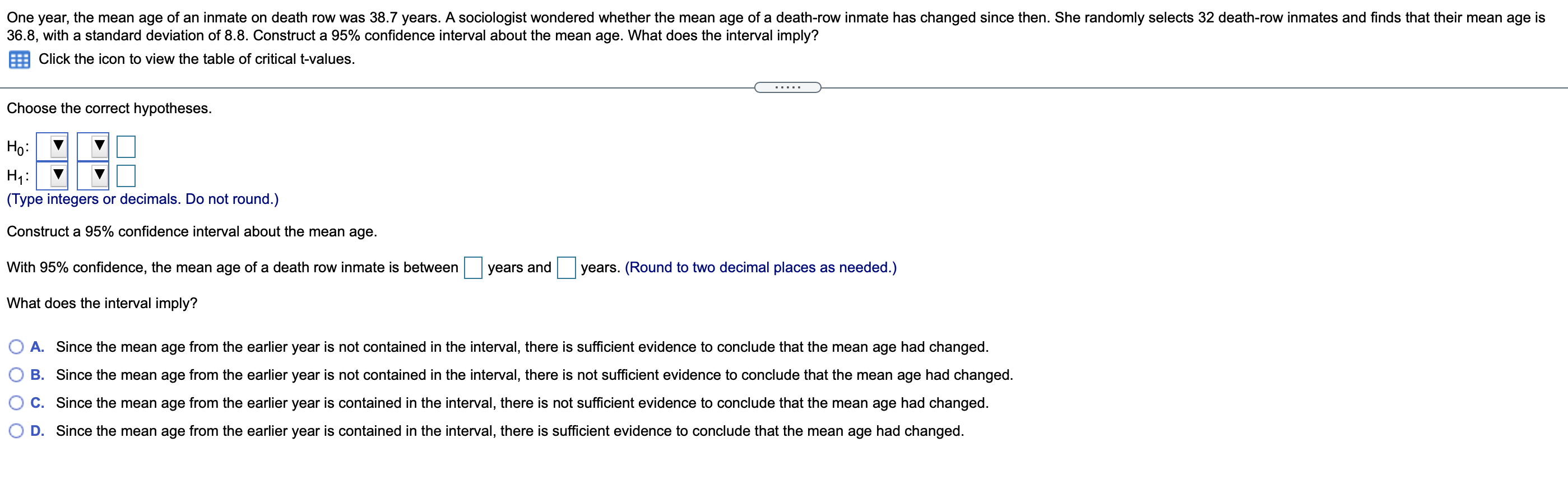 solved-one-year-the-mean-age-of-an-inmate-on-death-row-was-chegg