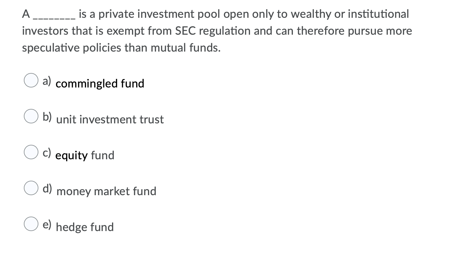 Solved Which of the following is not a type of managed Chegg