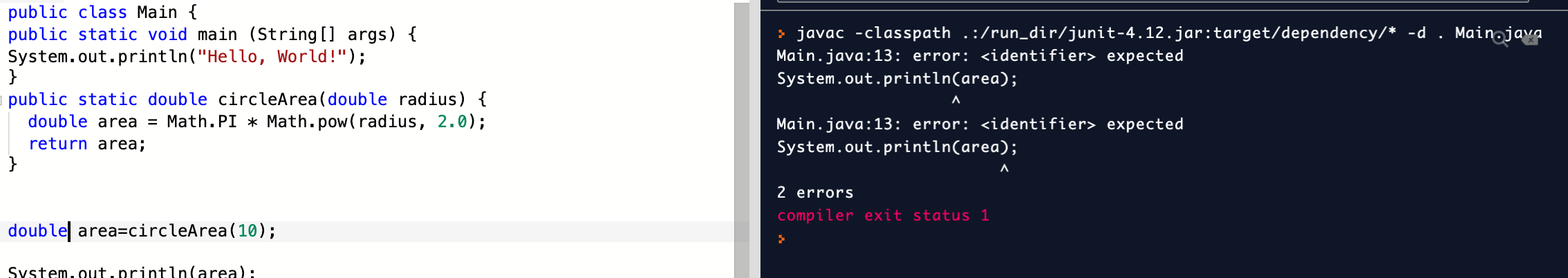 Solved public class Main { public static void main (String[] | Chegg.com
