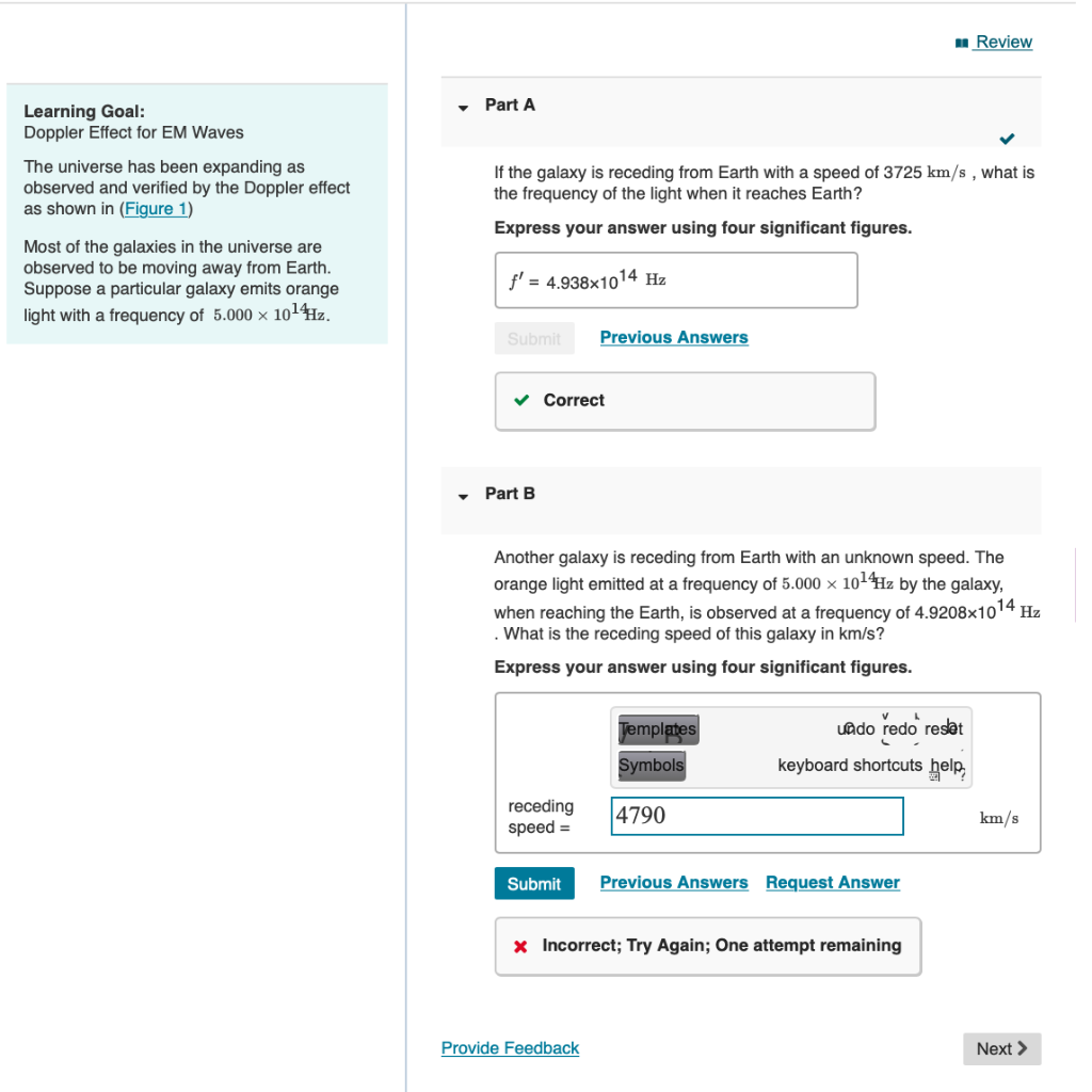 Solved Can someone show me how to solve part B with | Chegg.com