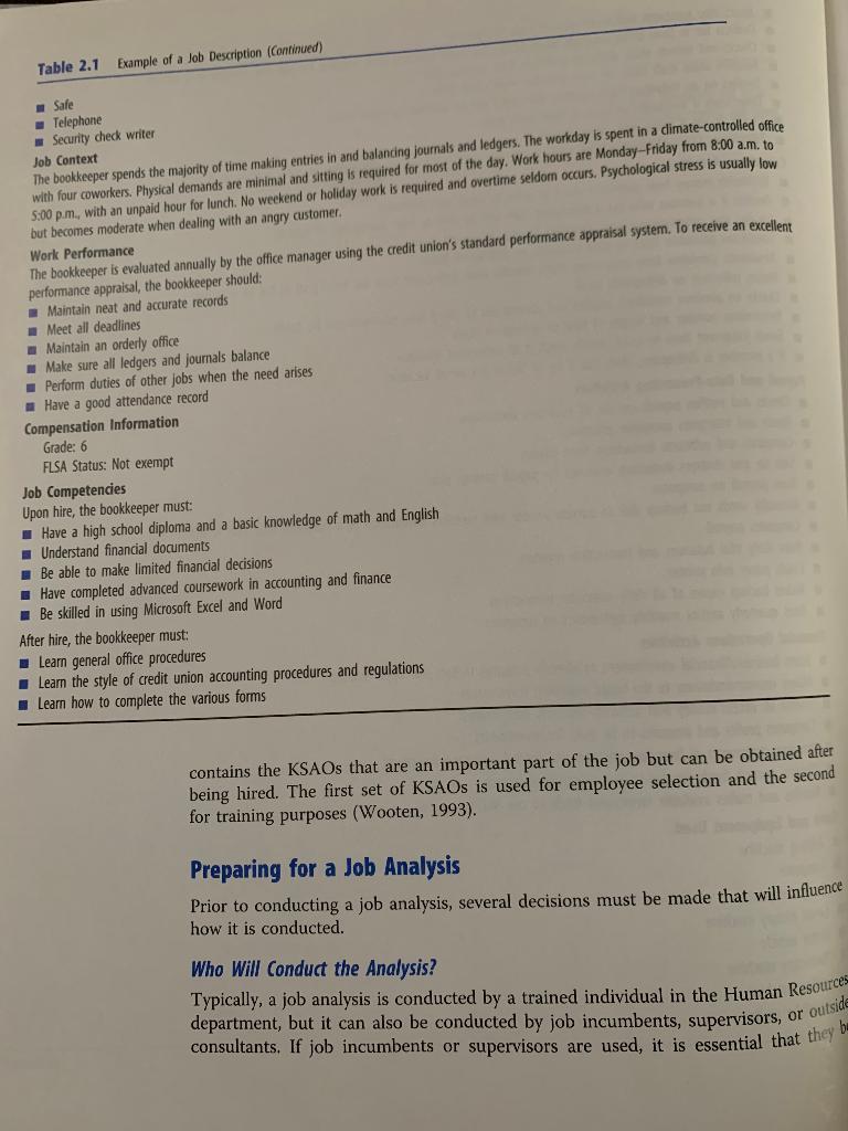 Solved The Structured Interview Part 1: In Chapter 2 of your | Chegg.com