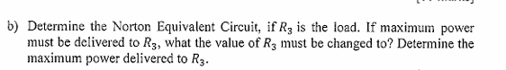 Solved A Find The Voltage Drop Across R3 By Using Nodal 6834