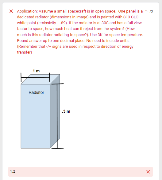 Solved Application: Assume a small spacecraft is in open | Chegg.com