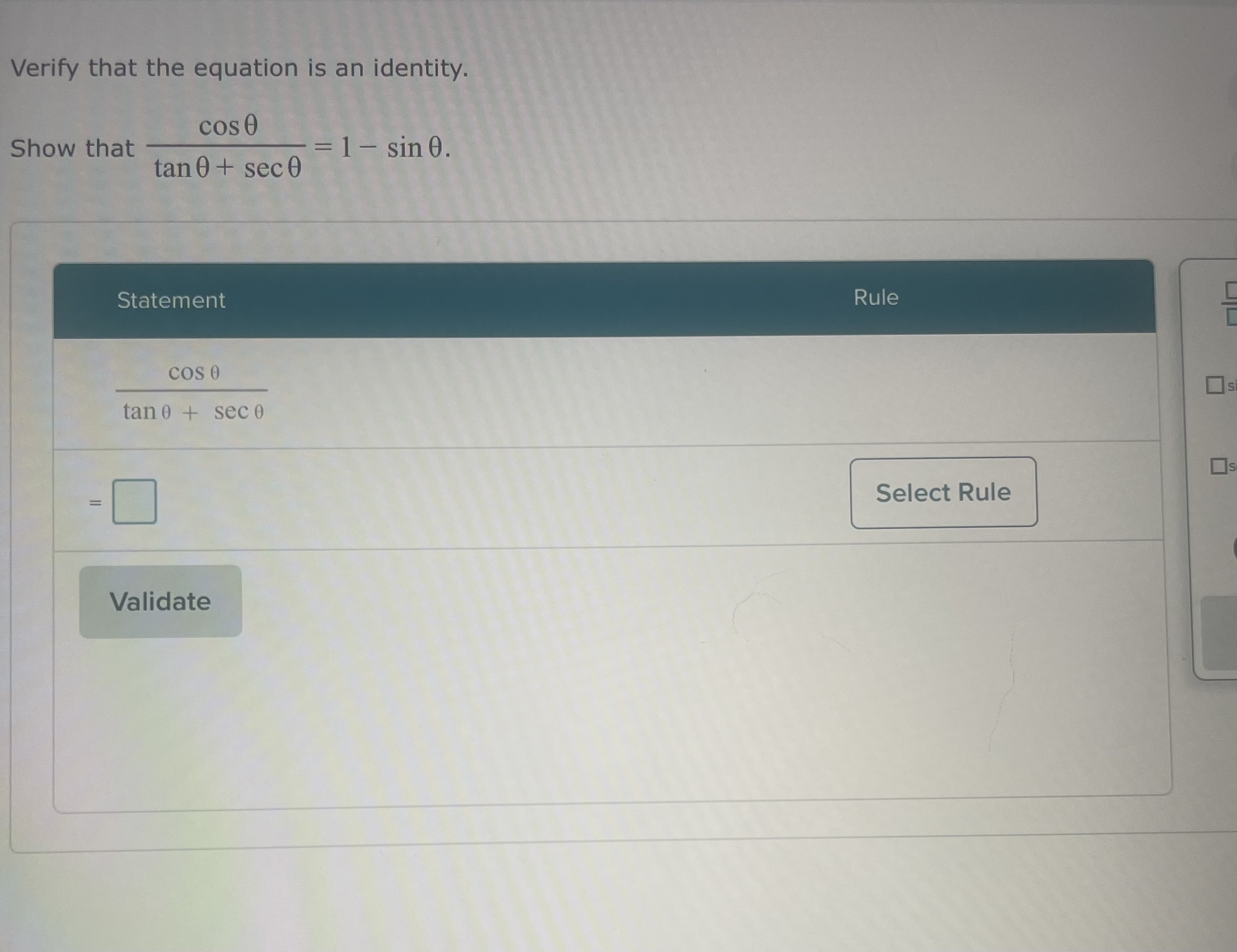 Solved Verify that the equation is an identity. Show that | Chegg.com