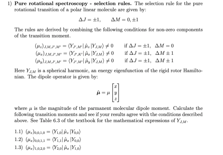 Rotational Spectroscopy