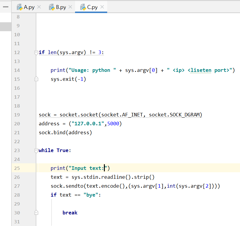 Solved 1. Base on sample 1, create a "forwarder” for your | Chegg.com