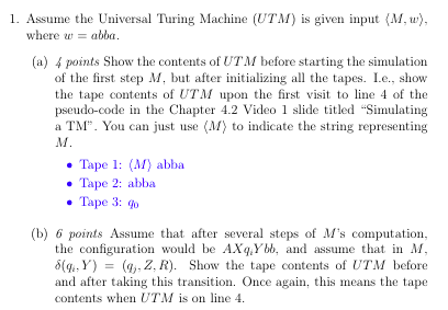 Universal Turing Machine