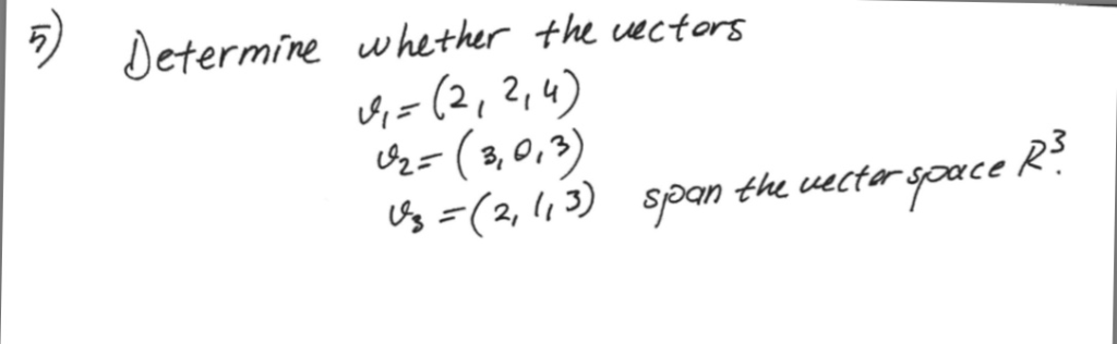 Solved Etermine Whether The Vuct 2 ( 3,0.3 | Chegg.com