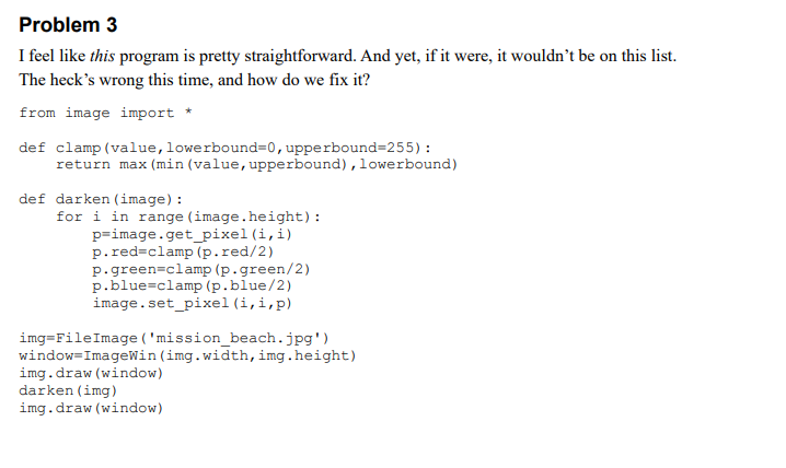 Solved Problem 2 This is supposed to be the world's simplest | Chegg.com