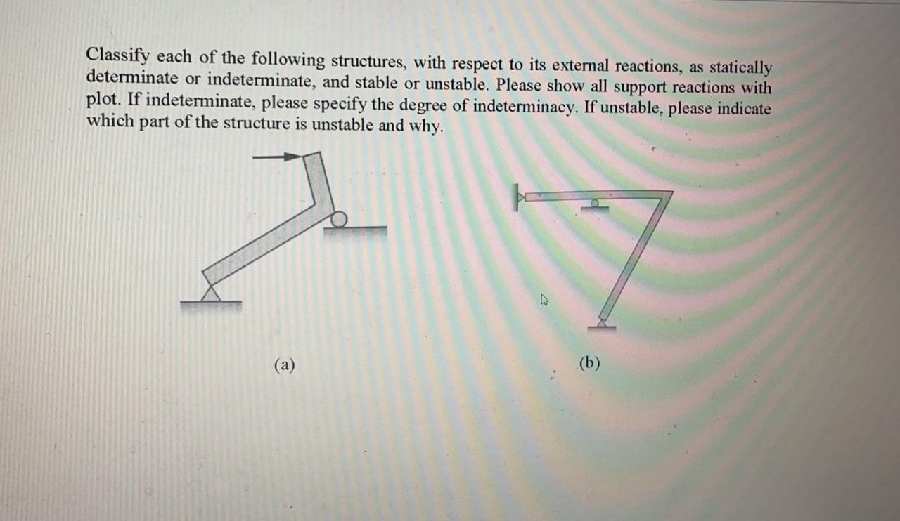 Solved Classify each of the following structures, with | Chegg.com