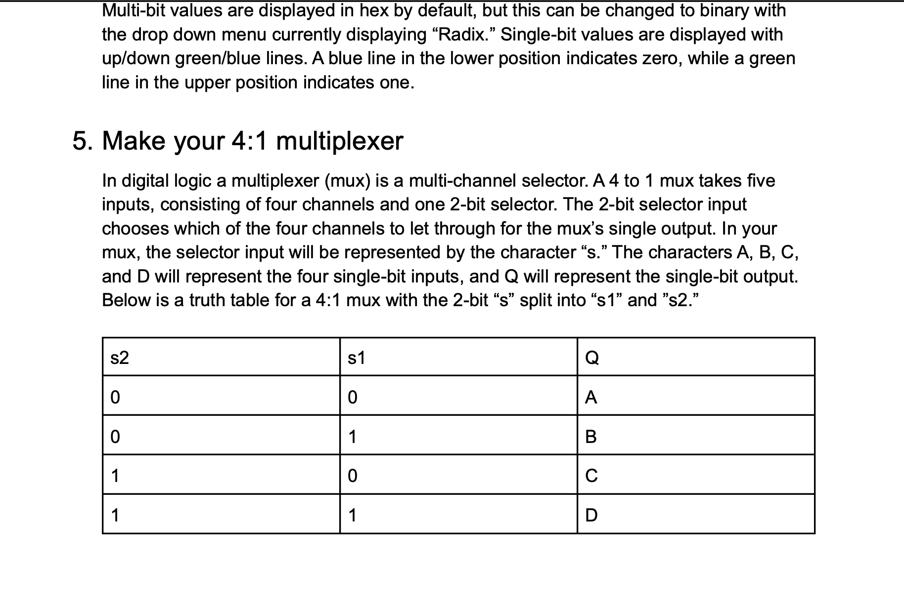 Multibit 2 1 Mux