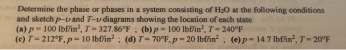 Solved Determine the phase or phases in a system consisting | Chegg.com