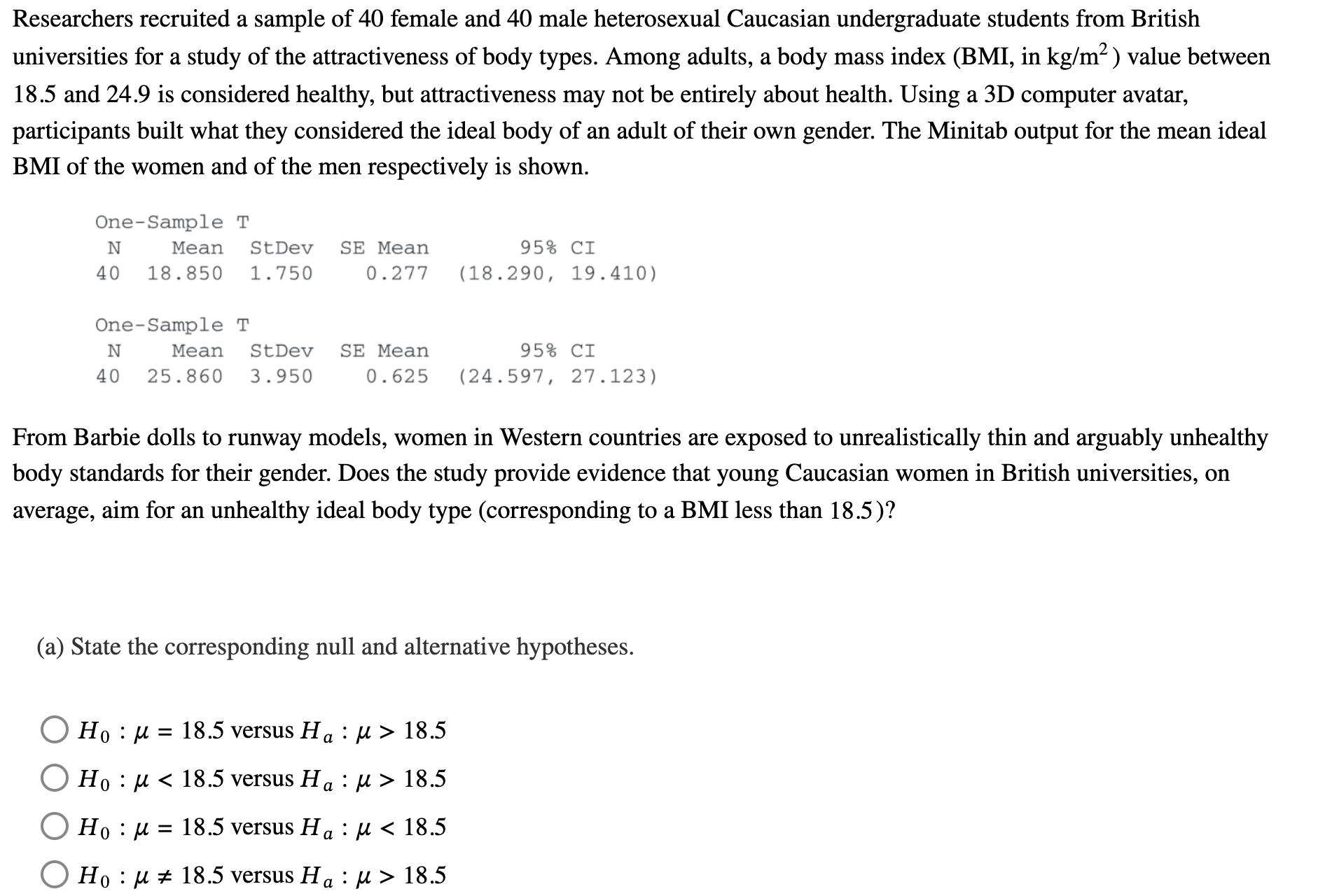 solved-researchers-recruited-a-sample-of-40-female-and-40-chegg