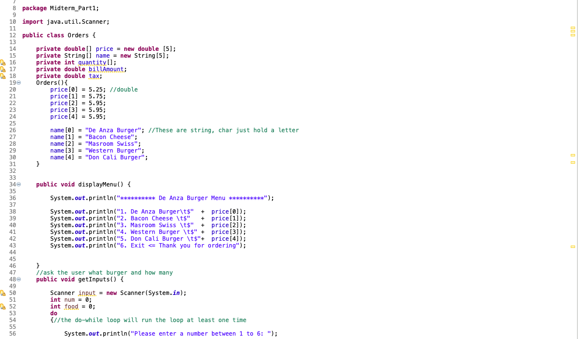 Solved Focus on Software Engineering: Using Methods in a | Chegg.com