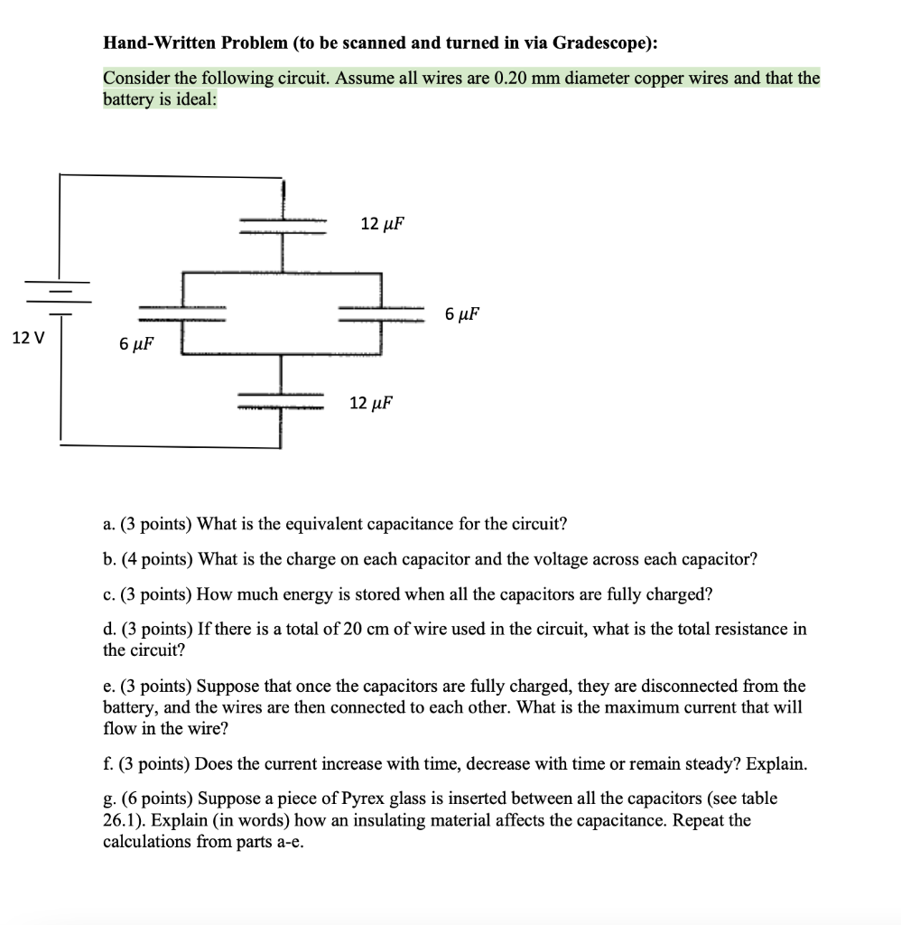 Solved G. (6 Points) Suppose A Piece Of Pyrex Glass Is 