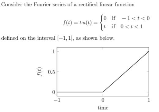 Solved Use MATLAB to calculate the Fourier series that is | Chegg.com