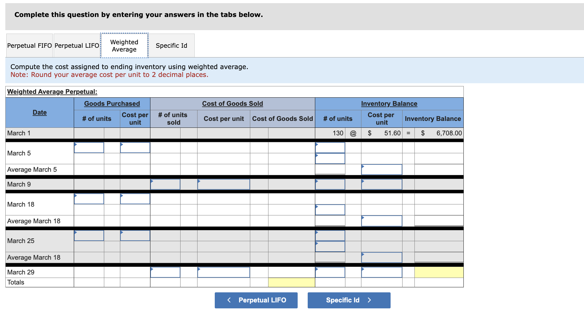 Solved Compute the cost assigned to ending inventory | Chegg.com