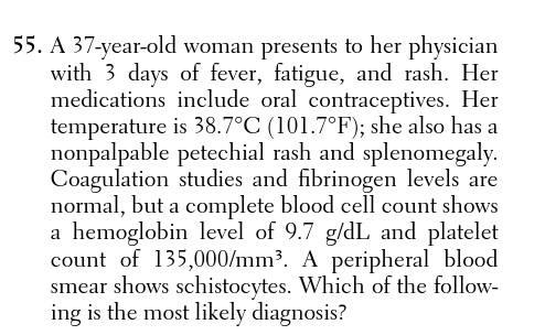 Solved 55. A 37-year-old Woman Presents To Her Physician | Chegg.com