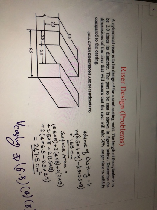 Solved Can Someone Explain How Do We Get The Surface Area 